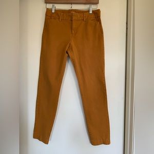 Old Navy ladies stretch burnt orange jeans size 8